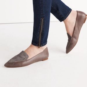 Madewell skinny ankle zip jeans 27 dark blue